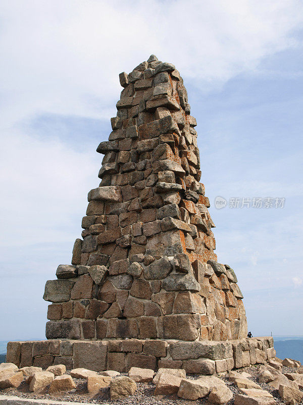 黑森林顶上的bismarkdenkmal - Feldberg